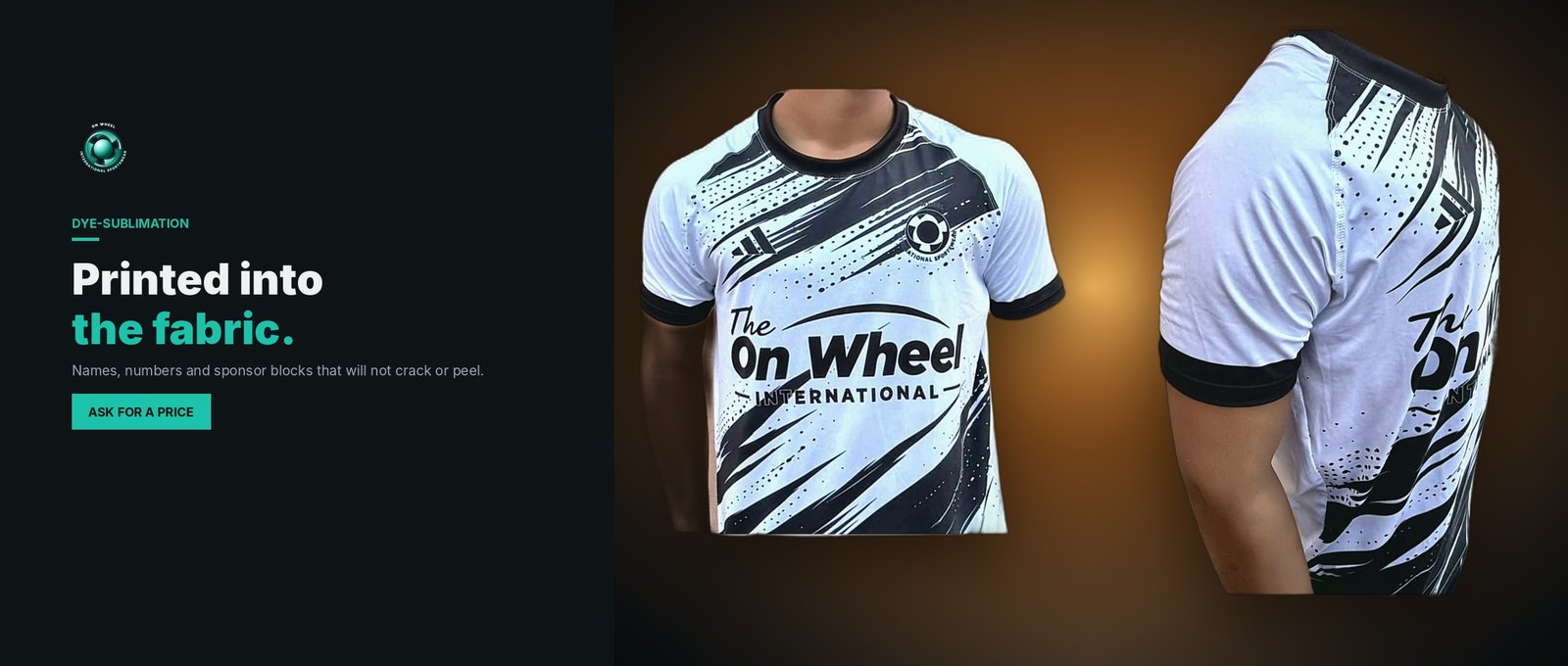 Full sublimation, edge to edge