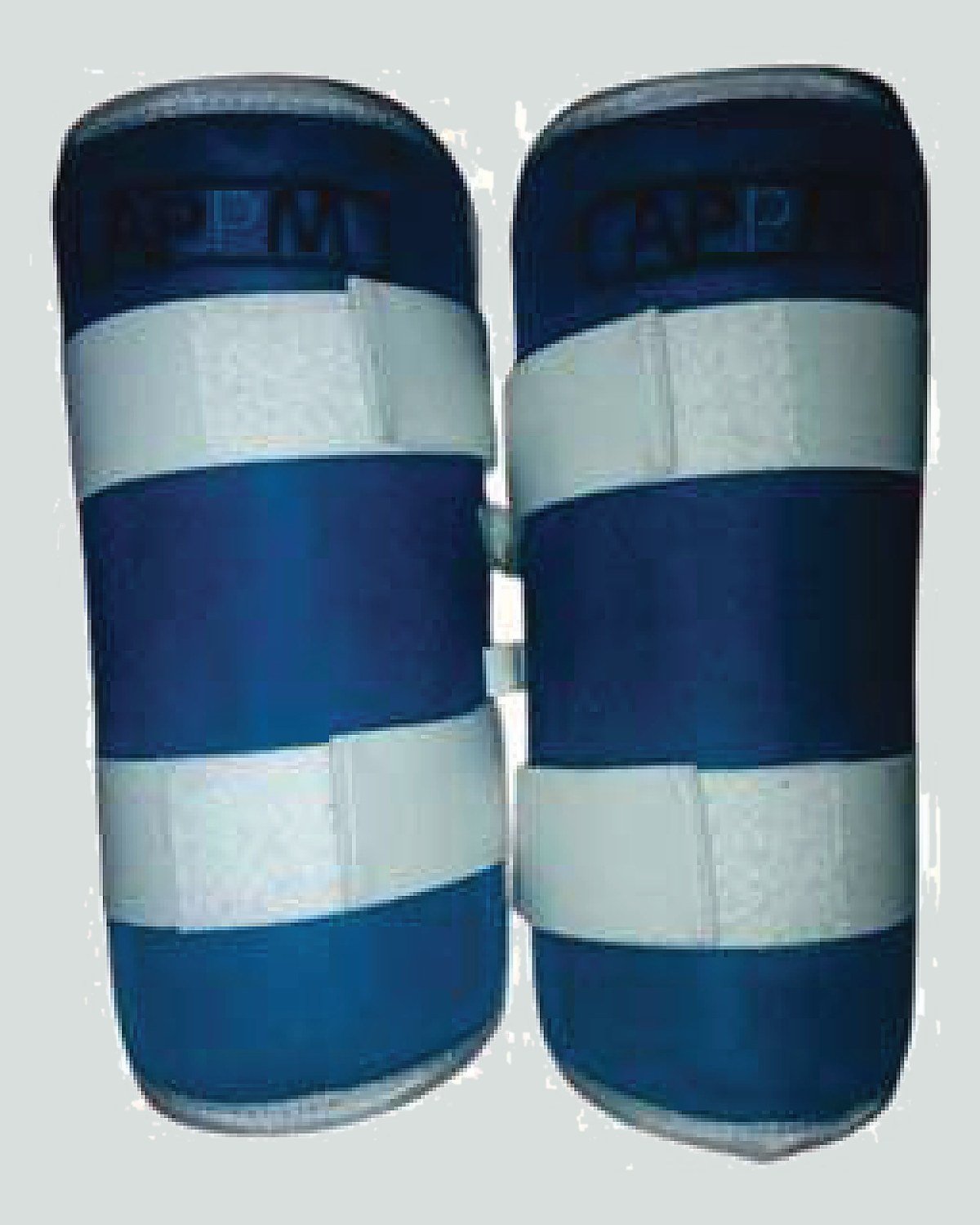 Custom shin guards — slip-in and ankle-strap builds — On Wheel International, Sialkot