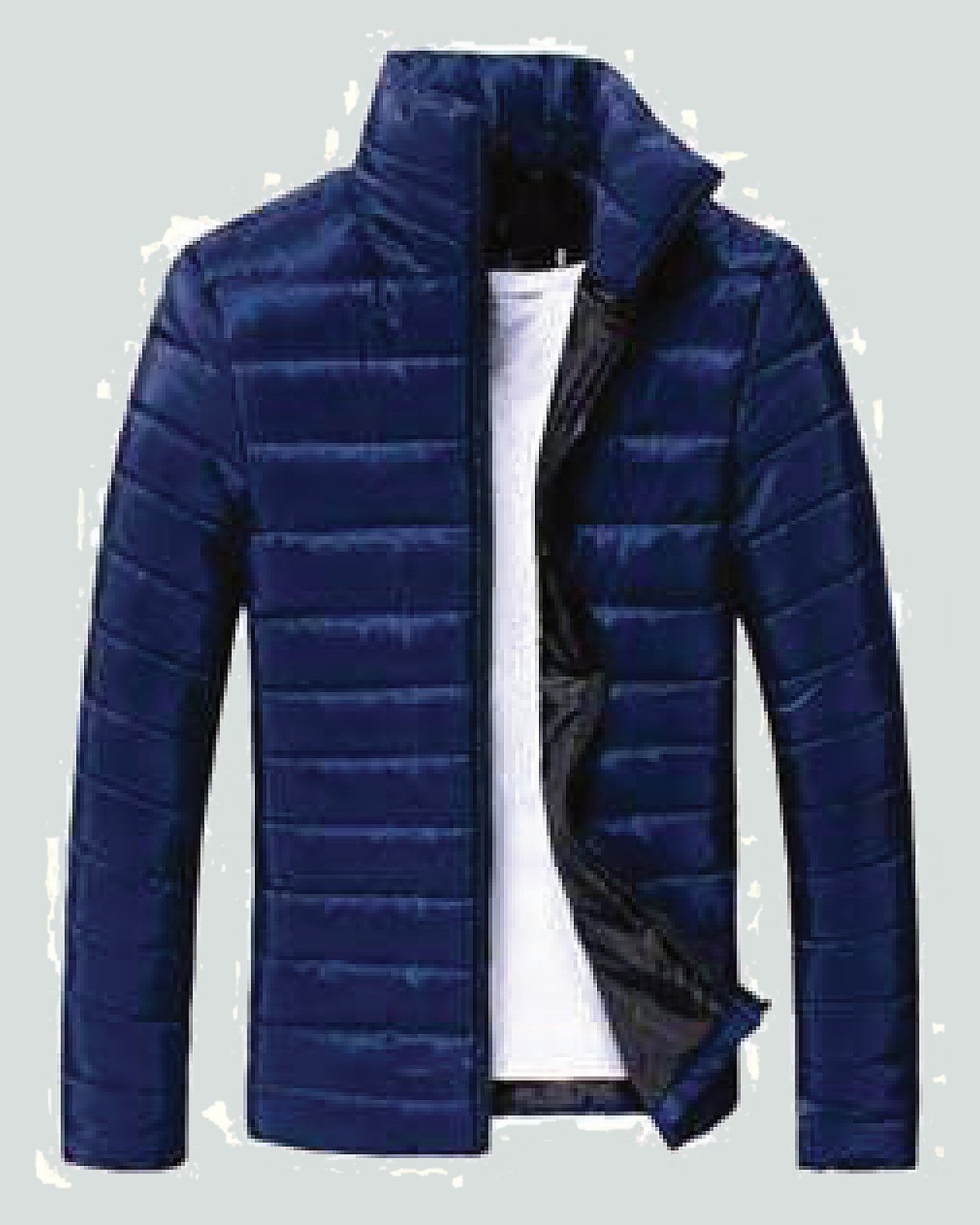 Custom bubble jacket — hooded, full zip, zip pockets — On Wheel International, Sialkot