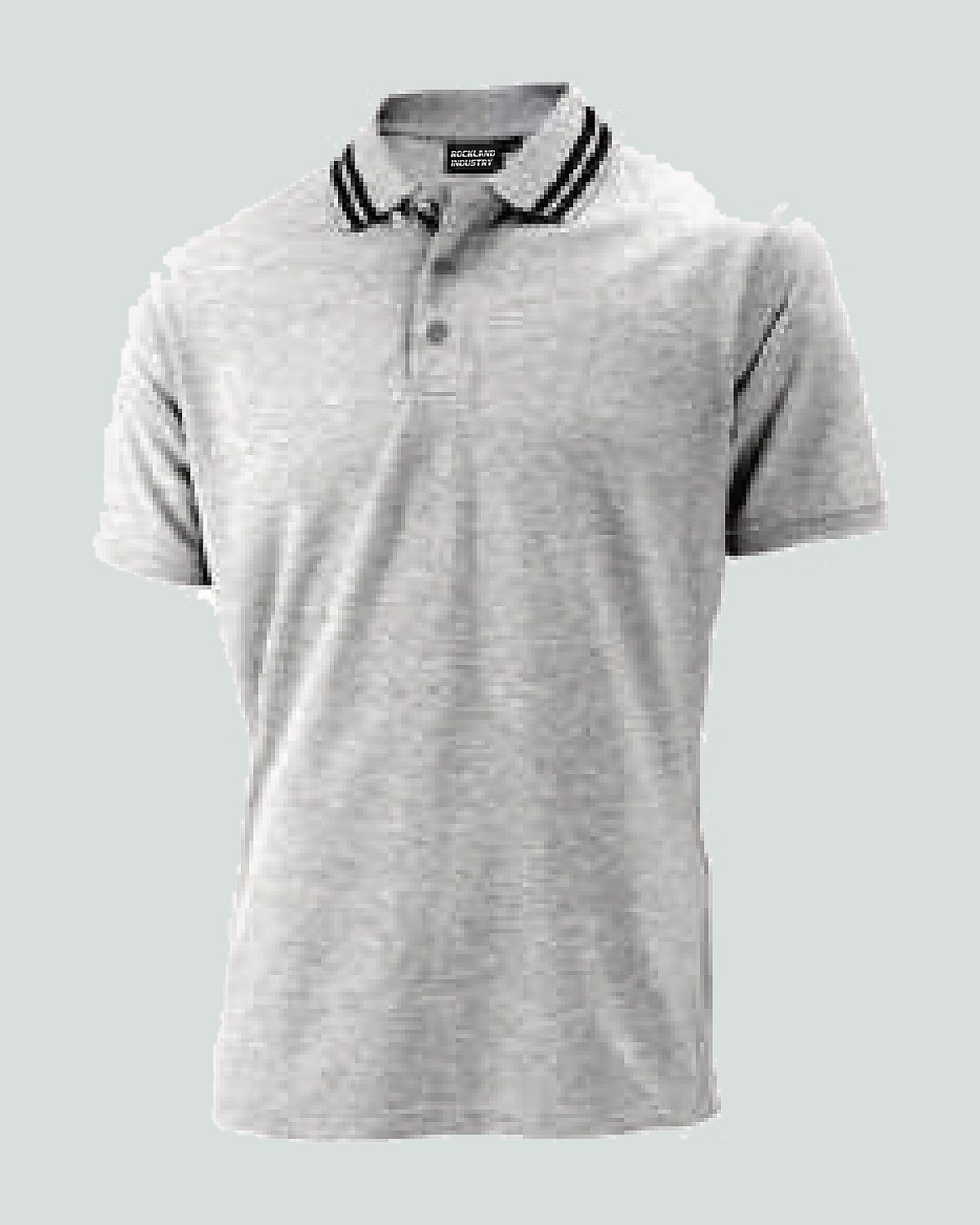 Custom polo shirt — men — embroidered or printed chest badge — On Wheel International, Sialkot