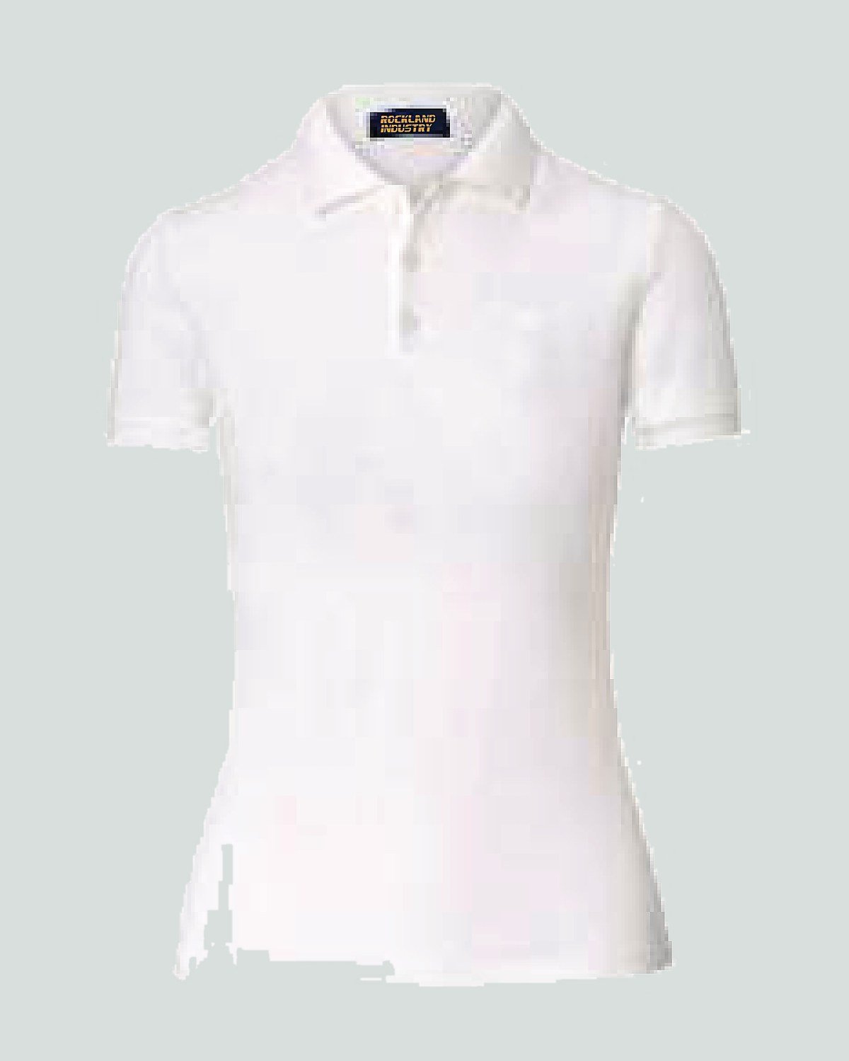 Custom polo shirt — women — shaped side seam, shorter body — On Wheel International, Sialkot
