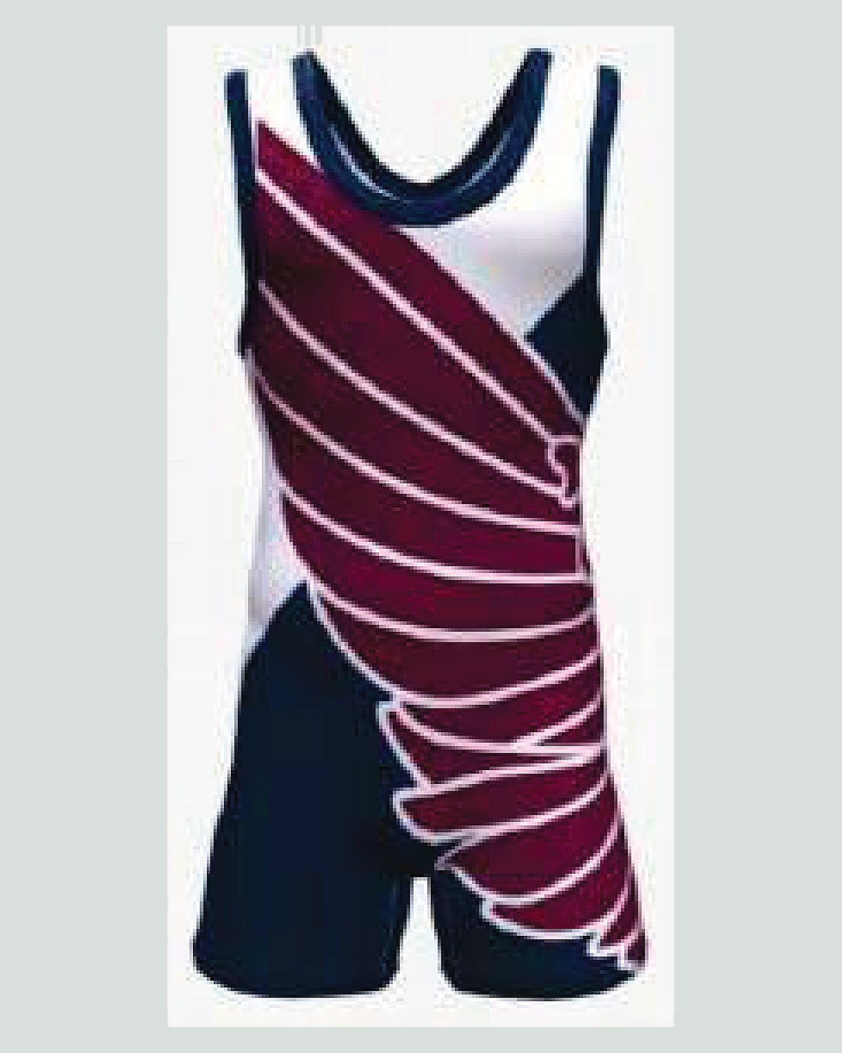 Custom singlet — men — gym, running, wrestling — On Wheel International, Sialkot